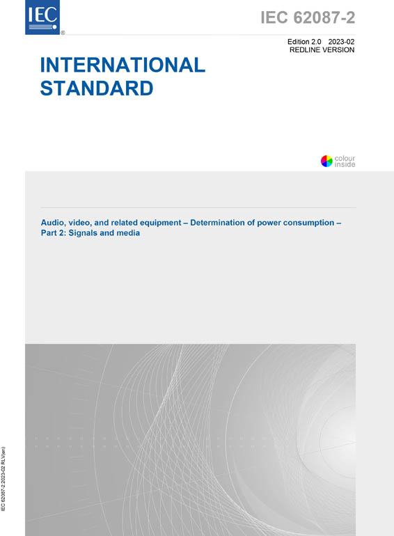 Cover IEC 62087-2:2023 RLV
